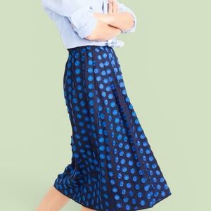 J. Crew textured midi skirt size 10, like new condition